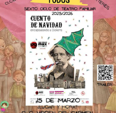 Torrevieja celebra el mes del teatro con el espectáculo familiar “Cuento de Navidad” dentro del Ciclo Teatro para Todos