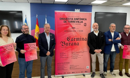 El Auditorio Internacional de Torrevieja acoge el próximo 28 de marzo la monumental cantata “Carmina burana” de Carl Orff