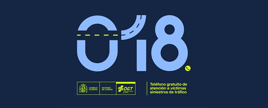 El nuevo servicio 018 de atención a víctimas de siniestros de tráfico