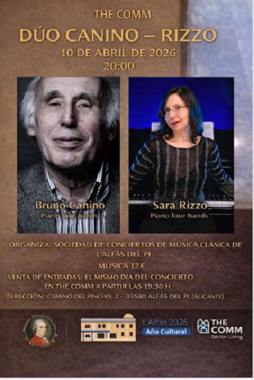 Fin de semana de música clásica en l’Alfàs del Pi con artistas de renombre internacional