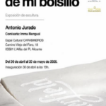 Este jueves se inauguró en l’Alfàs la exposición ‘El peso de mi bolsillo’ del escultor sevillano Antonio Jurado