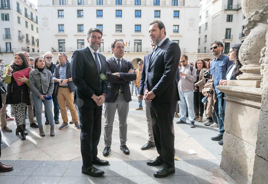 Barcala, Puente y Pérez Llorca lanzan el Parque Central, un proyecto “transformador y crucial para Alicante”