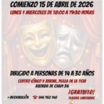 El Ayuntamiento de Elda pone en marcha una nueva edición del Taller de Teatro Joven para promover la creatividad y el talento juvenil
