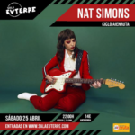 Nat Simons e Ídolos del parque este fin de semana en Sala Euterpe