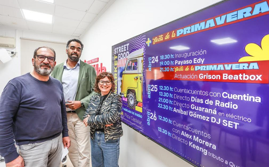 Elda se transformará del 24 al 26 de abril en un gran escenario gastronómico y musical con la celebración de la Fiesta de la Primavera y el Elda Street Food Market