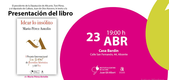 El IAC Gil-Albert celebra el Día del Libro con la edición del Premio de Escritura Aforística y la lectura del Quijote