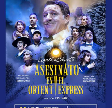 Asesinato en el Orient Express en el Auditori de La Nucía el sábado 25 de abril