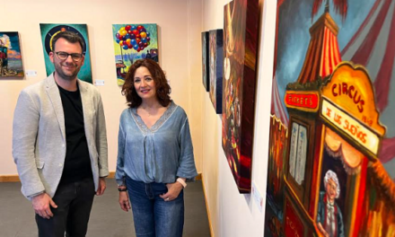 “Circus”, la exposición colectiva de pintura del Grupo Vivir con Arte, en Petrer