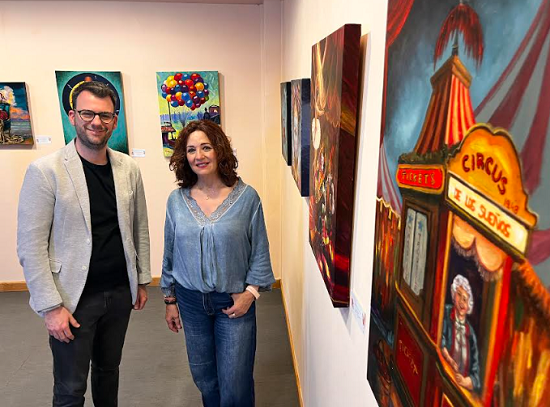 “Circus”, la exposición colectiva de pintura del Grupo Vivir con Arte, en Petrer