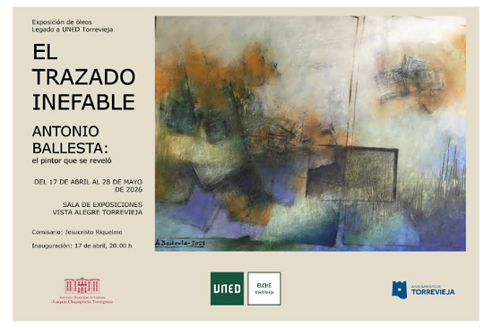 Exposición de la colección UNED del pintor Antonio Ballesta en la sala Vista Alegre de Torrevieja