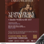 La Orquesta Capella de Ministrers presenta la obra cumbre del barroco “VESPRO DELLA BEATA VERGINE” (1610), de Claudio Monteverdi, en un concierto único en la provincia en el Auditorio Internacional de Torrevieja