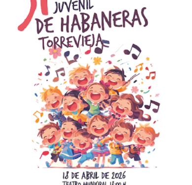 El 31º Certamen Juvenil Internacional de Habaneras se celebrará el sábado, 18 de abril, en el Teatro Municipal