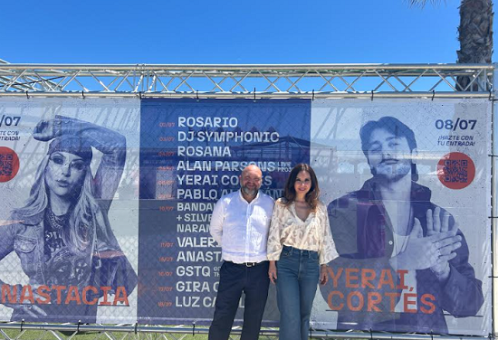 aQuarela llega a Alicante con Pablo Alborán, Alan Parsons Project, Yerai Cortés, Luz Casal, Anastacia, Rosana y Rosario