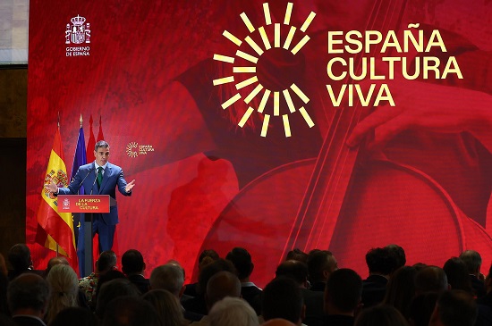 Pedro Sánchez presenta el Plan Nacional de Acción Cultural en el Exterior 2026-2028