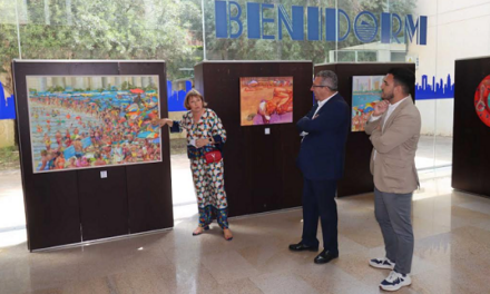 El Espai d’Art del Ayuntamiento de Benidorm acoge la muestra pictórica ‘Vamos a la playa’ de Victoria Udalova