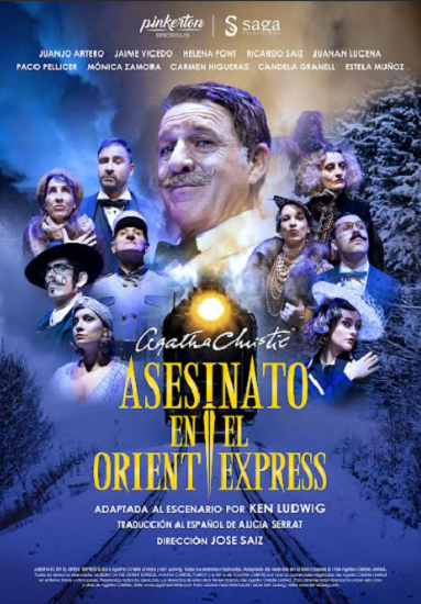 El misterio sube al escenario: “Asesinato en el Orient Express” llega al Teatro Chapí