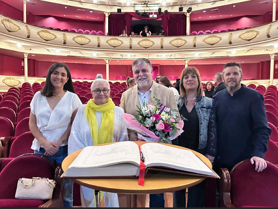 El Teatre Chapí homenatja l’actriu Lola Herrera que deixa el seu nom a una de les seues butaques