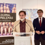 El artista Ramón Pérez Carrió presenta en el Palacio Provincial veinticinco obras de su serie ‘Alquimia’