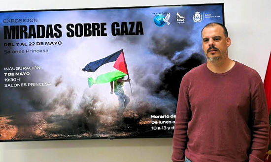 Elda acoge la exposición ‘Miradas sobre Gaza’ para promover la reflexión y la cultura de paz