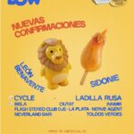 León Benavente, Sidonie, Cycle o La Plata encabezan las nuevas 12 confirmaciones de Low Festival 2026 