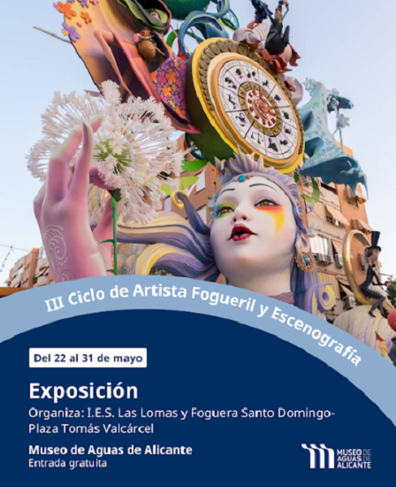Inauguración de la III edición de la exposición «Artista Fogueril y Escenografía» del alumnado del IES Las Lomas de Juan XXIII