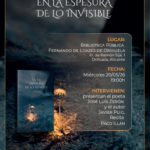 Este próximo miércoles se presentará el nuevo poemario de Javier Puig