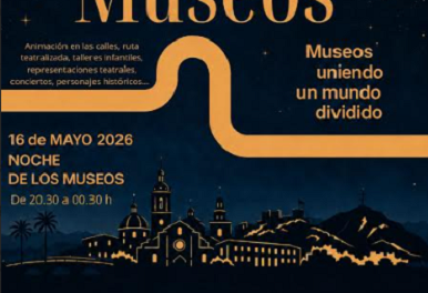 Orihuela celebrará la Noche de los Museos 2026 con teatro, música, talleres y apertura extraordinaria de espacios patrimoniales