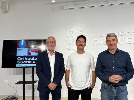 ‘Orihuela Suena 2026’, una gran apuesta por la música en directo, la formación y la dinamización comercial del 22 al 24 de mayo