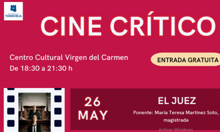 El ciclo de Cinecrítico de UNED Torrevieja 25-26 concluye con El juez, cine puro