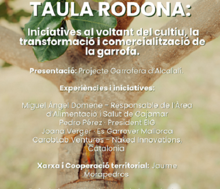 Alcalalí reúne a expertos y proyectos innovadores para analizar el futuro de la algarroba como motor de desarrollo rural