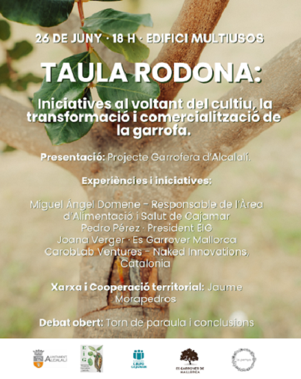 Alcalalí reúne a expertos y proyectos innovadores para analizar el futuro de la algarroba como motor de desarrollo rural