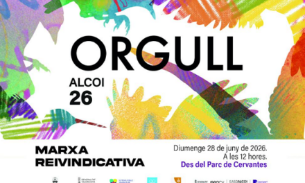 Alcoy conmemorará el Orgullo LGTBIQ+ con una marcha reivindicativa el próximo 28 de junio