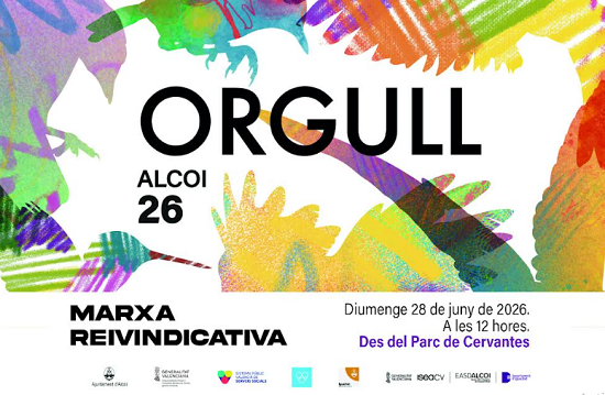 Alcoy conmemorará el Orgullo LGTBIQ+ con una marcha reivindicativa el próximo 28 de junio