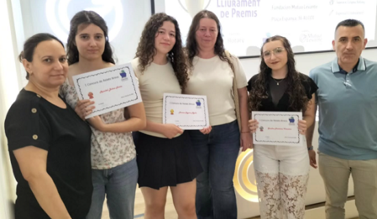 Entrega de premios del 1r Concurso de Relatos Breves SAMEDEM del’Alcoià y El Comtat