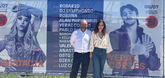 aQuarela llega a Alicante con Pablo Alborán, Alan Parsons Project, Yerai Cortés, Luz Casal, Anastacia, Rosana y Rosario