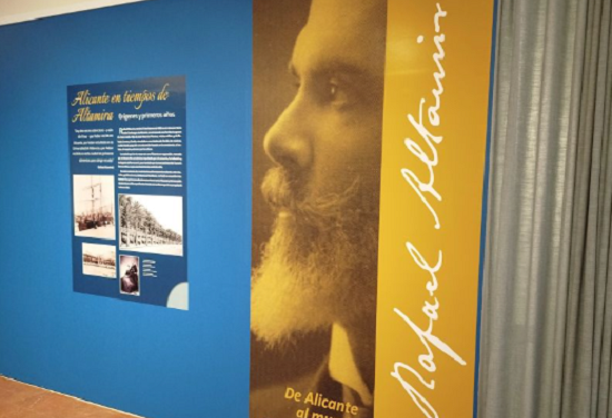 Cultura inaugura en Alicante la exposición «Rafael Altamira, de Alicante al mundo. El legado de un humanista»