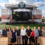 SkyFest Benidorm ultima el montaje del recinto que albergará durante todo el verano más de una veintena de eventos