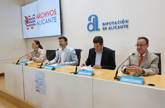 Diputación, Generalitat, Ayuntamiento de Alicante y UA celebran la Semana Internacional de los Archivos con diversas actividades