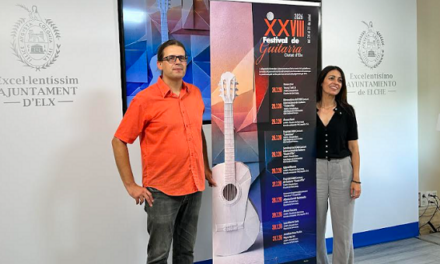 Elche recupera su idilio con la guitarra: arranca la XXVIII edición del Festival ‘Ciutat d’Elx’