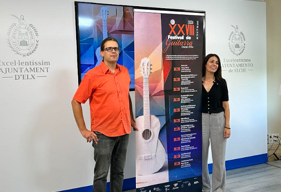 Elche recupera su idilio con la guitarra: arranca la XXVIII edición del Festival ‘Ciutat d’Elx’