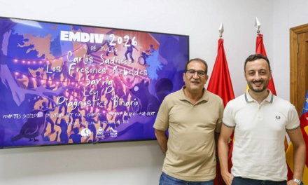 Carlos Sadness, Los Fresones Rebeldes, Sarria y Diagnóstico Binario encabezan el cartel del EMDIV 2026 Elda que de nuevo volverá a ser inclusivo
