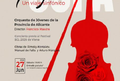 A La Nucia, Passió i foc: Un Viatge Simfònic. Concert previ al Festival SCL de Viena