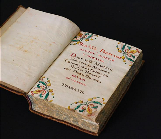 El Cabildo Catedralicio de Orihuela recupera un manuscrito desaparecido de la Biblioteca del Seminario Diocesano de Orihuela