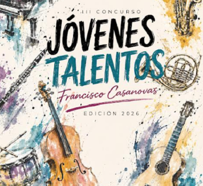 El Instituto Municipal de Cultura “Joaquín Chapaprieta” de Torrevieja convoca el III Concurso de Jóvenes Talentos de la Música “Francisco Casanovas”