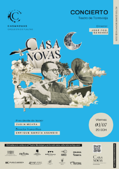 La orquesta de flautas Casanovas prepara su concierto del siglo de oro de la flauta y música de películas