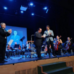 El maestro Enrique García Asensio director honorífico de la orquesta de Flautas Casanovas