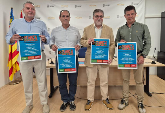 Villena celebrará el verano con la nueva edición de ‘Los 40 Summer Live’