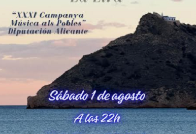 Gran concierto de verano de La Lira de l’Alfàs este fin de semana junto al mar