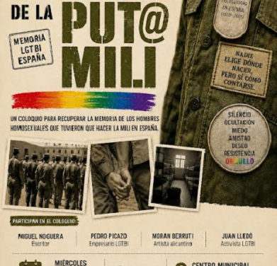Alicante Entiende reivindica la memoria histórica LGTBI como eje central de la Semana del Orgullo LGTBIAlicante 2026
