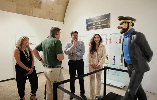 El universo de Tintin llega al Castillo de Santa Bárbara con más de 300 figuras, escenas y piezas singulares